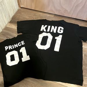 King and prince shirts.